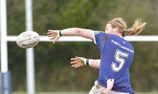 Mark Sherlock was once again to the fore in Portlaoise's win	Photo: Denis Byrne