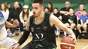 <p>Xabi Arriaga hit an amazing seven three-pointers for Portlaoise Panthers in the defeat of Killarney Cougars Photo: David Maher</p> <p>Xabi Arriaga hit an amazing seven three-pointers for Portlaoise Panthers in the defeat of Killarney Cougars Photo: David Maher</p>