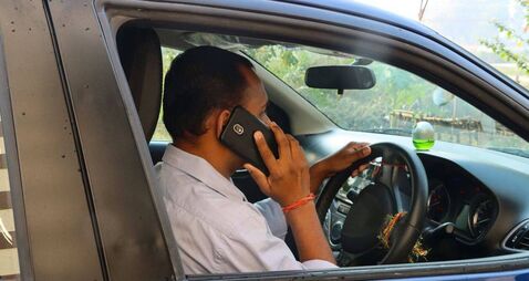 Laois motorist fined €400 for holding phone while driving