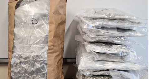 Second seizure of €150,000 worth of cannabis in Co Cavan