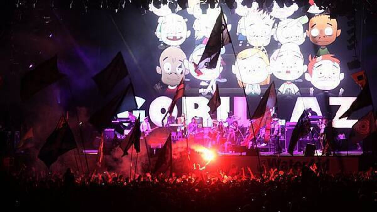 Gorillaz land their third number one album with The Mountain