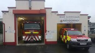 <p>The current Fire Station in Rathdowney </p>