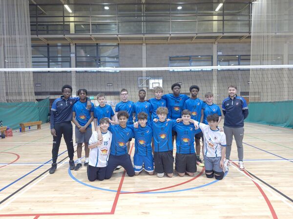 Portlaoise College U/16 Boys' volleyball semi-final team