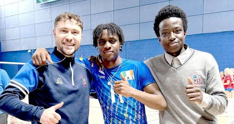 Portlaoise College volleyball stars keep shining 