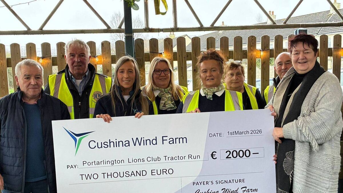 Successful Portarlington tractor run raises money for a local cause