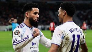 Ollie Watkins header gives Aston Villa advantage over Lille in Europa League tie