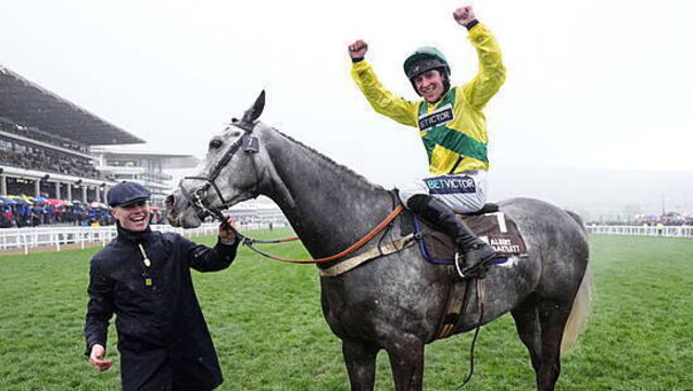 Cheltenham Day Four: Johnny’s Jury powers up the hill for Albert Bartlett victory