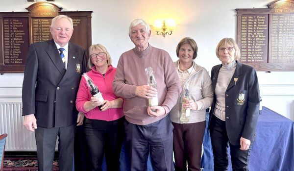 John Moran, Ber Fitzpatrick, Bill Gibbons, Mary Bland and Marion Mills John Moran, Ber Fitzpatrick, Bill Gibbons, Mary Bland and Marion Mills