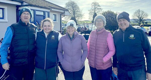 John Bergin, Sarah Coonan, Helen Bergin, Maria Delaney and Denis Aldritt John Bergin, Sarah Coonan, Helen Bergin, Maria Delaney and Denis Aldritt