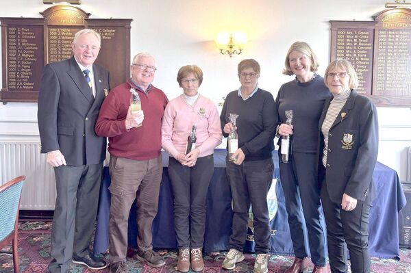 John Moran, Tom Fitzpatrick, Marion Donohue, Catherine Reilly, Anne O'Sullivan and Marion Mills John Moran, Tom Fitzpatrick, Marion Donohue, Catherine Reilly, Anne O'Sullivan and Marion Mills