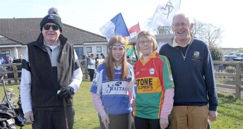 Inter-county rivalry marks the Heath Golf Club’s Captains’ Drive-in 