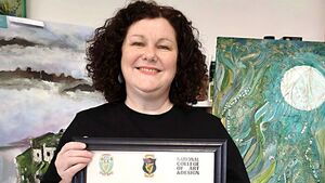 Laois artist's painting finds ‘sanctuary’ in hospital