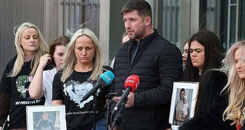 Man with knife crime convictions who killed 'intruder' outside home is jailed