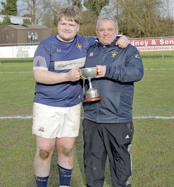 Father and son, captain and coach - Ryan and Paddy McEvoy