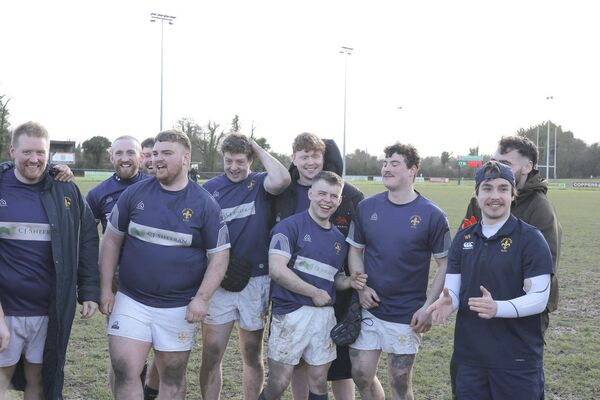 Happy days for the Portlaoise players