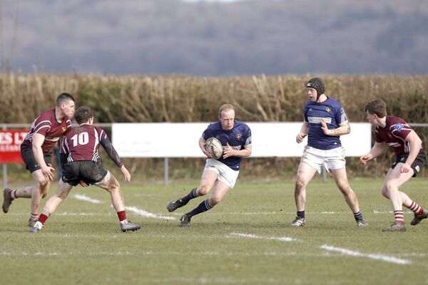 Iain Corrigan in full flow 