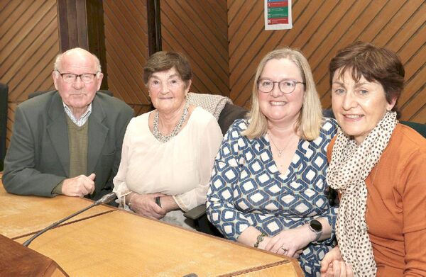 Peter and Nancy Scully with Margaret Buggy and Josephine Lowry