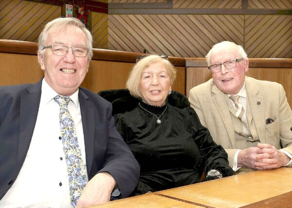 Jack Nolan with Kay and Tom Donoghue