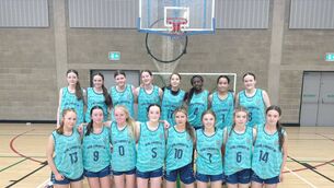 <p>Scoil Chríost Rí 1st Year A team</p>