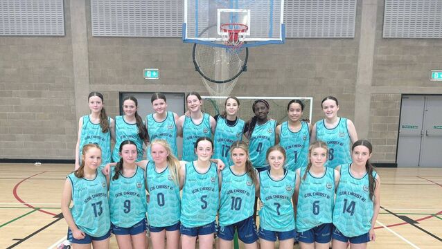 Historic day for Scoil Chríost Rí basketballers