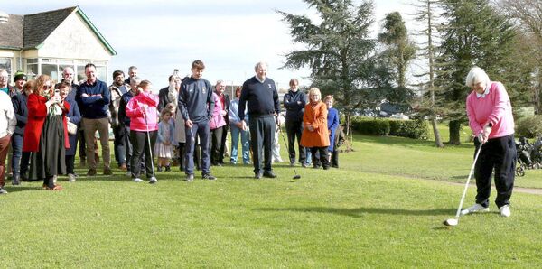  Captain Mary Fallon driving in 