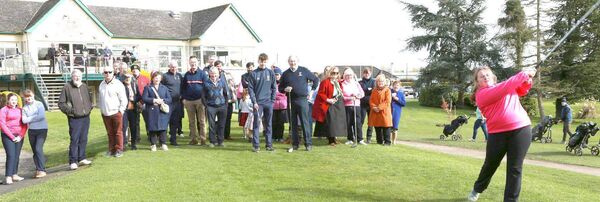 Junior Captain Carla McEvoy driving in