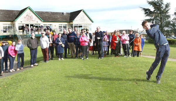 Junior Captain Shay McEvoy driving in 