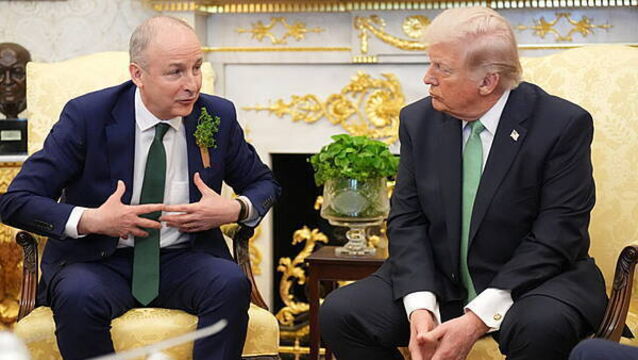 Martin emerges unscathed, and with credit, from Trump meeting