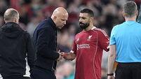 Mohamed Salah facing race against time to be fit for Manchester City cup clash