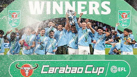 Nico O’Reilly double sinks Arsenal to give Manchester City Carabao Cup glory