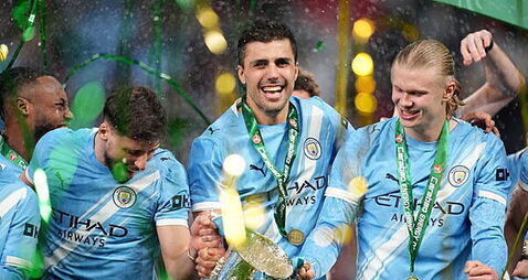Rodri believes Man City’s Wembley success sent Arsenal a Premier League warning