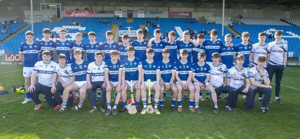 Laois Minor Hurling team which got their provincial championship campaign off to a winning start against Kerry at Laois Hire O'Moore Park Photo Denis Byrne