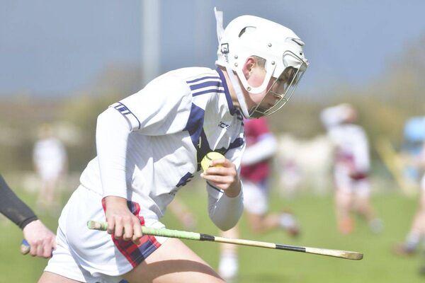 Tadgh Heffernan breaks for Mountrath CS breaks against Heywood CS Photo: Denis Byrne Tadgh Heffernan breaks for Mountrath CS breaks against Heywood CS Photo: Denis Byrne