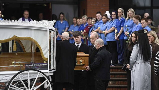 Mourners at Amy Doherty’s funeral hear of her ‘magnetic personality’