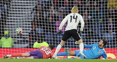Japan strike late to beat Scotland at Hampden