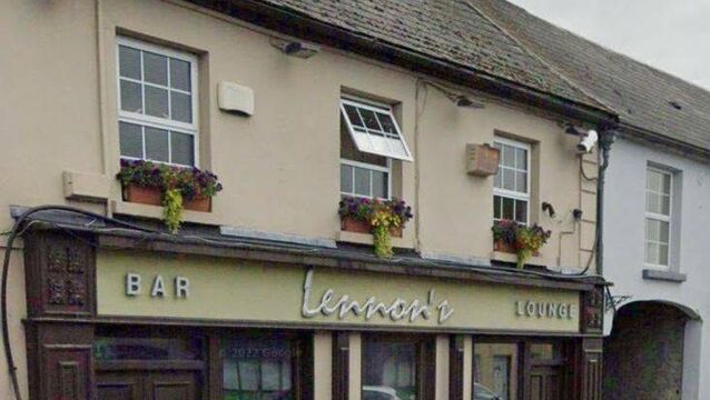 <p>The former Lennon's Bar on Mary Street, Durrow. File image</p>