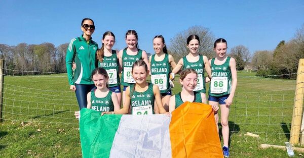Sinead Fitzpatrick and the rest of the Irish team who competed in Wales 