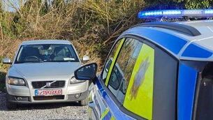 <p>The 'Failed Dangerous' Volvo was seized in Portlaoise. Photo:.An Garda Síochána Laois Offaly </p> <p>The 'Failed Dangerous' Volvo was seized in Portlaoise. Photo:.An Garda Síochána Laois Offaly </p>
