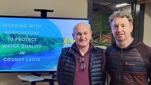 <p>Colin Doyle with Cllr Ben Brennan </p> <p>Colin Doyle with Cllr Ben Brennan </p>