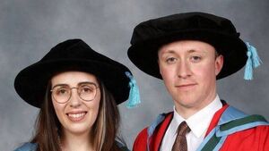 Laois couple say 'I do' with matching PHDs