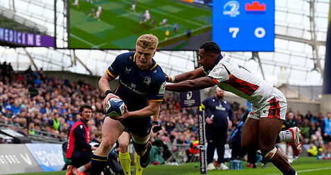 Leinster beat Edinburgh to advance through to Champions Cup quarter-finals