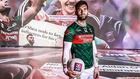 Aidan O'Shea: 'The desire to play is getting even stronger'