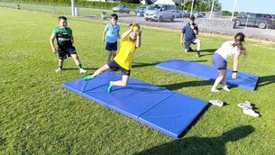 <p>Park Ratheniska members participate in the 2025 Club Physical Literacy Programme</p>