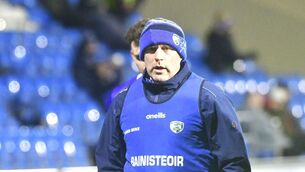 <p>Laois U/20 football manager, Kieran Kelly Photo: Denis Byrne</p>
