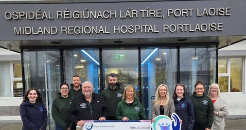  Friends of Laois hospital raise €7,600 on ‘road to recovery’