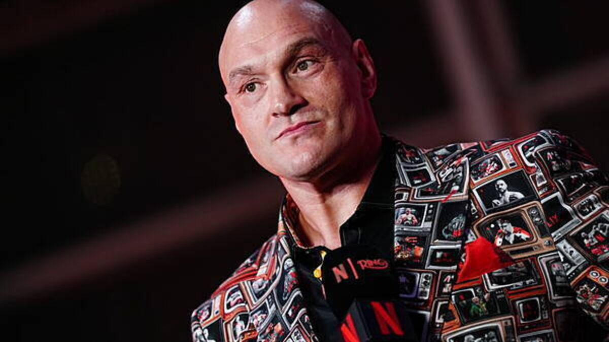Tyson Fury: I offered future son-in-law marriage advice when asked for blessing