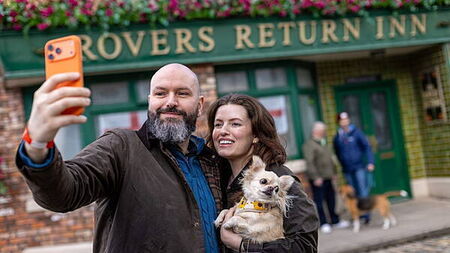 Rovers Return: Dogs descend on Coronation Street’s famous cobbles