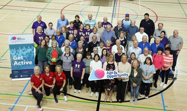 Pictured: Attendees at the announcement of the Age &amp; Opportunity Active National Grant Scheme. Picture by John McElroy.