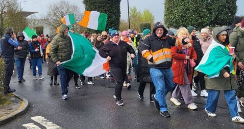 Laois protest fuelled by solidarity