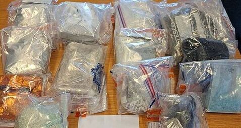 Two people arrested as over €500k of drugs seized in Co Offaly